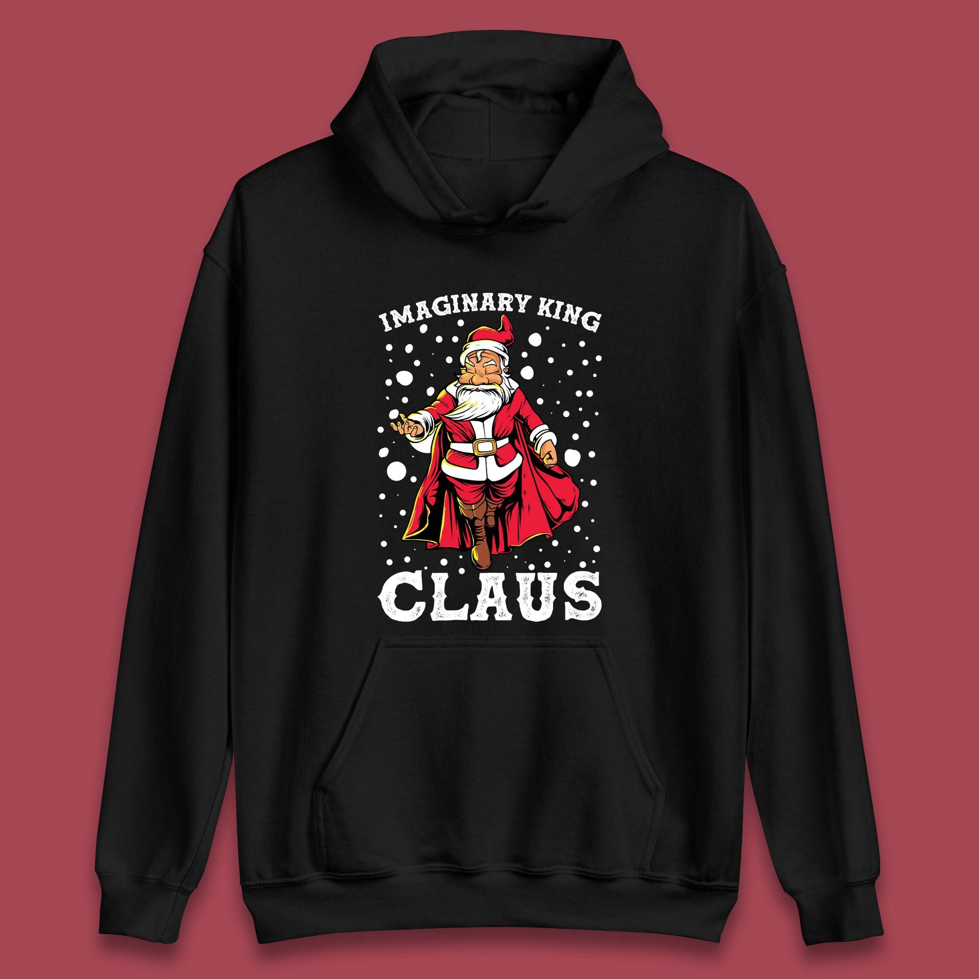 imaginary king santa christmas hoodie