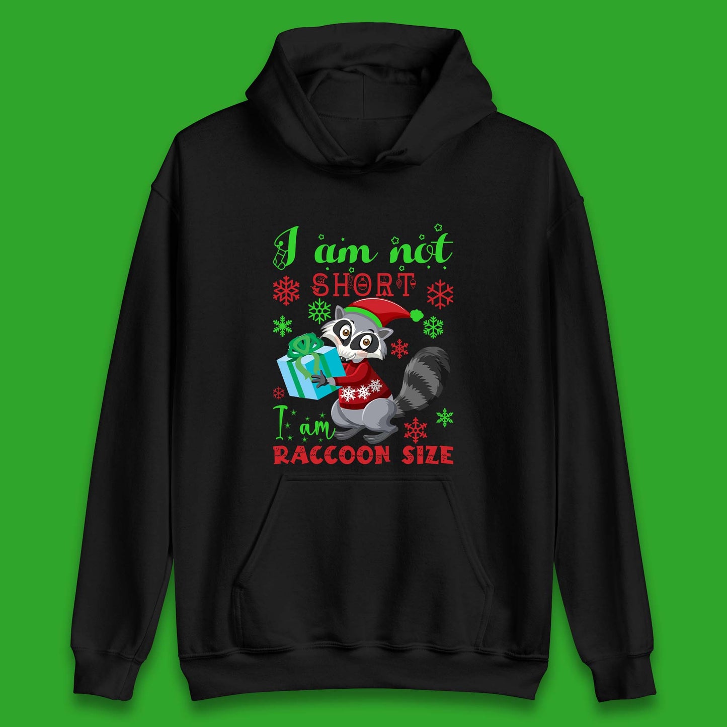 Raccoon Christmas Unisex Hoodie