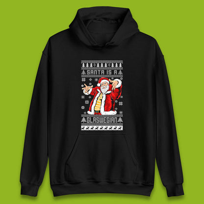 Santa Is A Glaswegian Christmas Unisex Hoodie