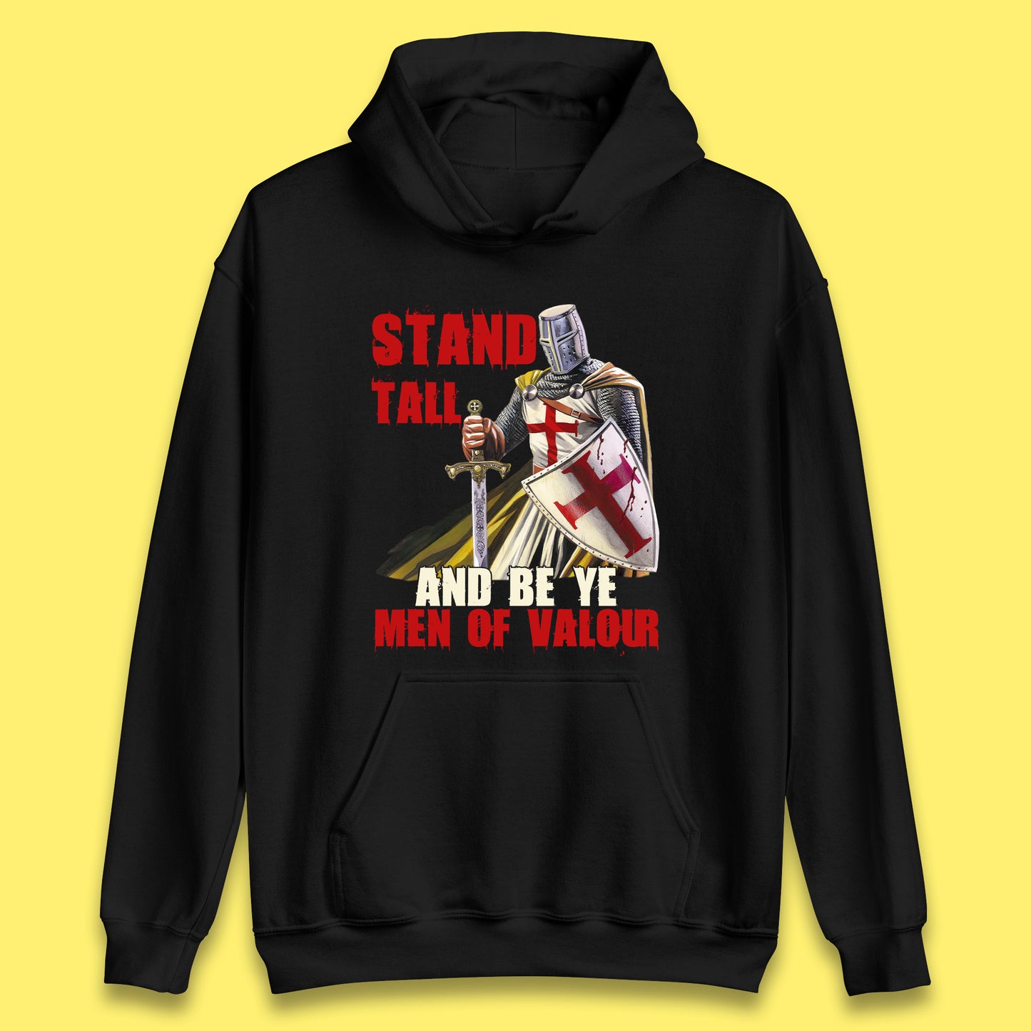 St George Day England Warrior Unisex Hoodie