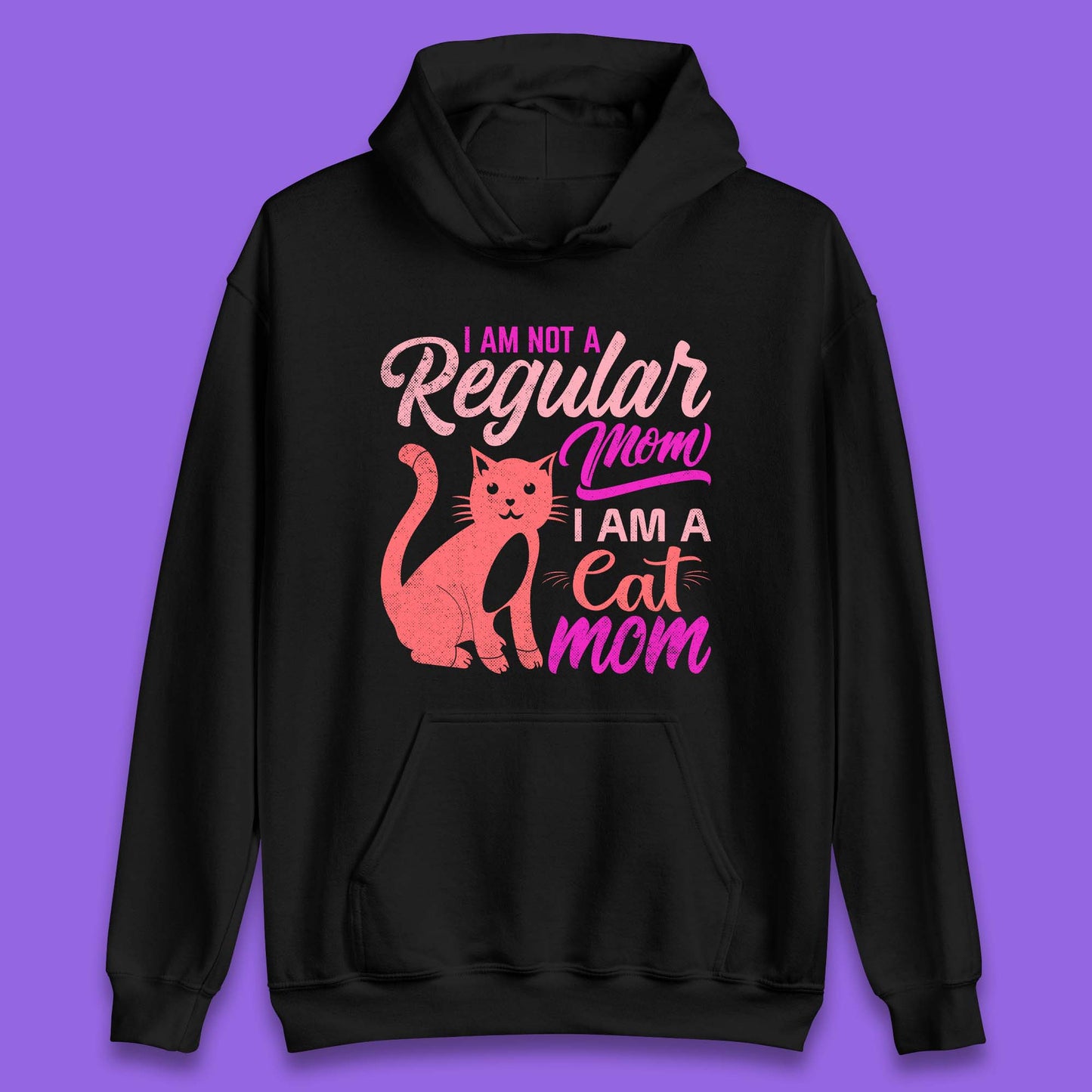 I Am A Cat Mom Unisex Hoodie