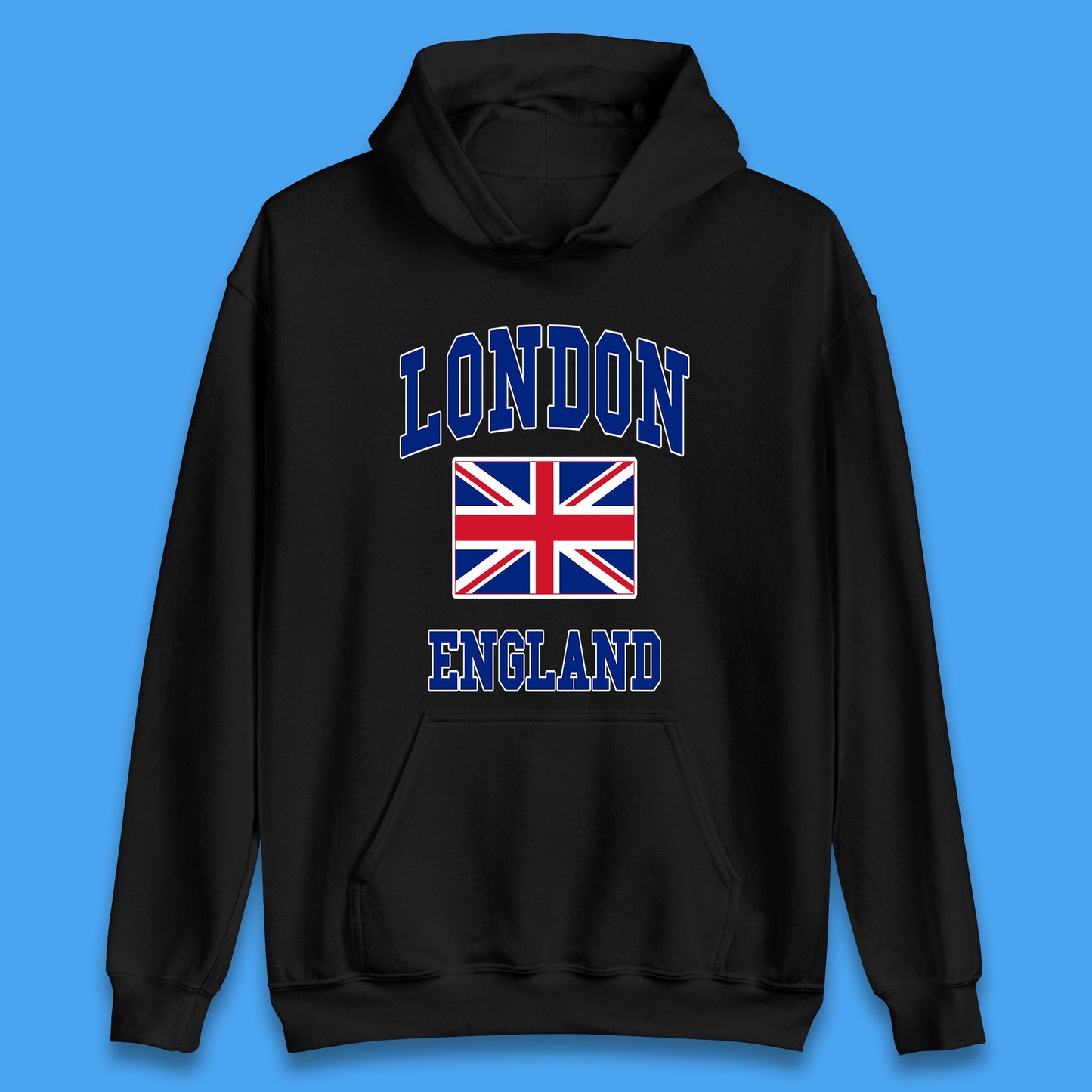 London England Flag Great Britain United Kingdom Uk Union Jack Souvenir British Flag Unisex Hoodie
