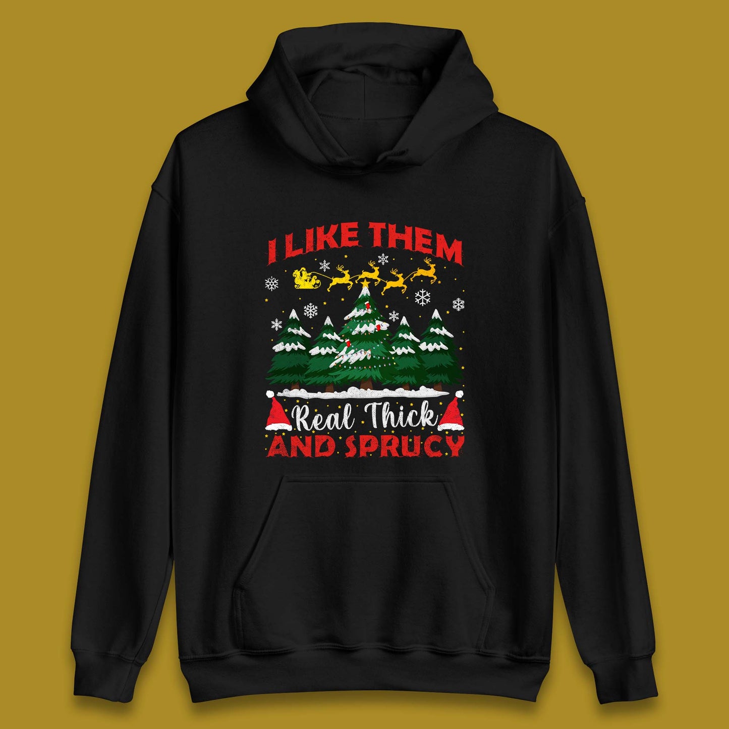 Sprucy Christmas Unisex Hoodie