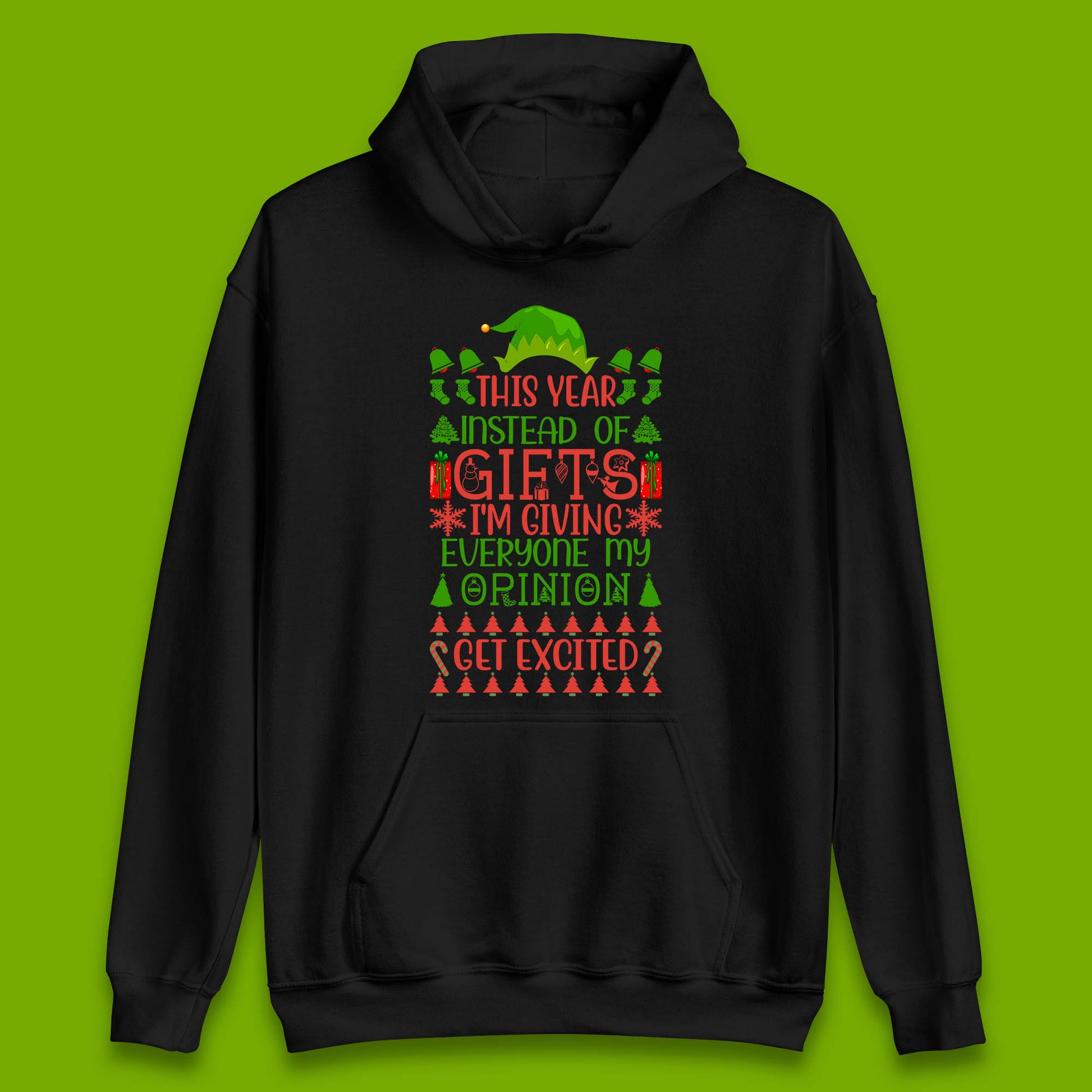 christmas elf hoodie