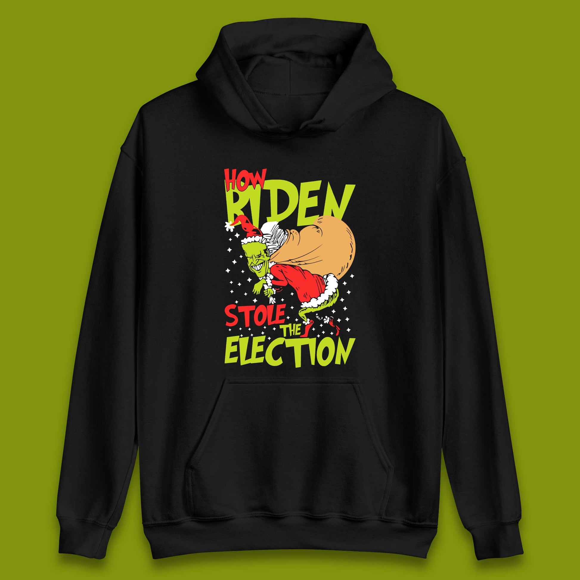 biden stole election hoodie