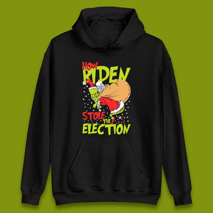 biden stole election hoodie