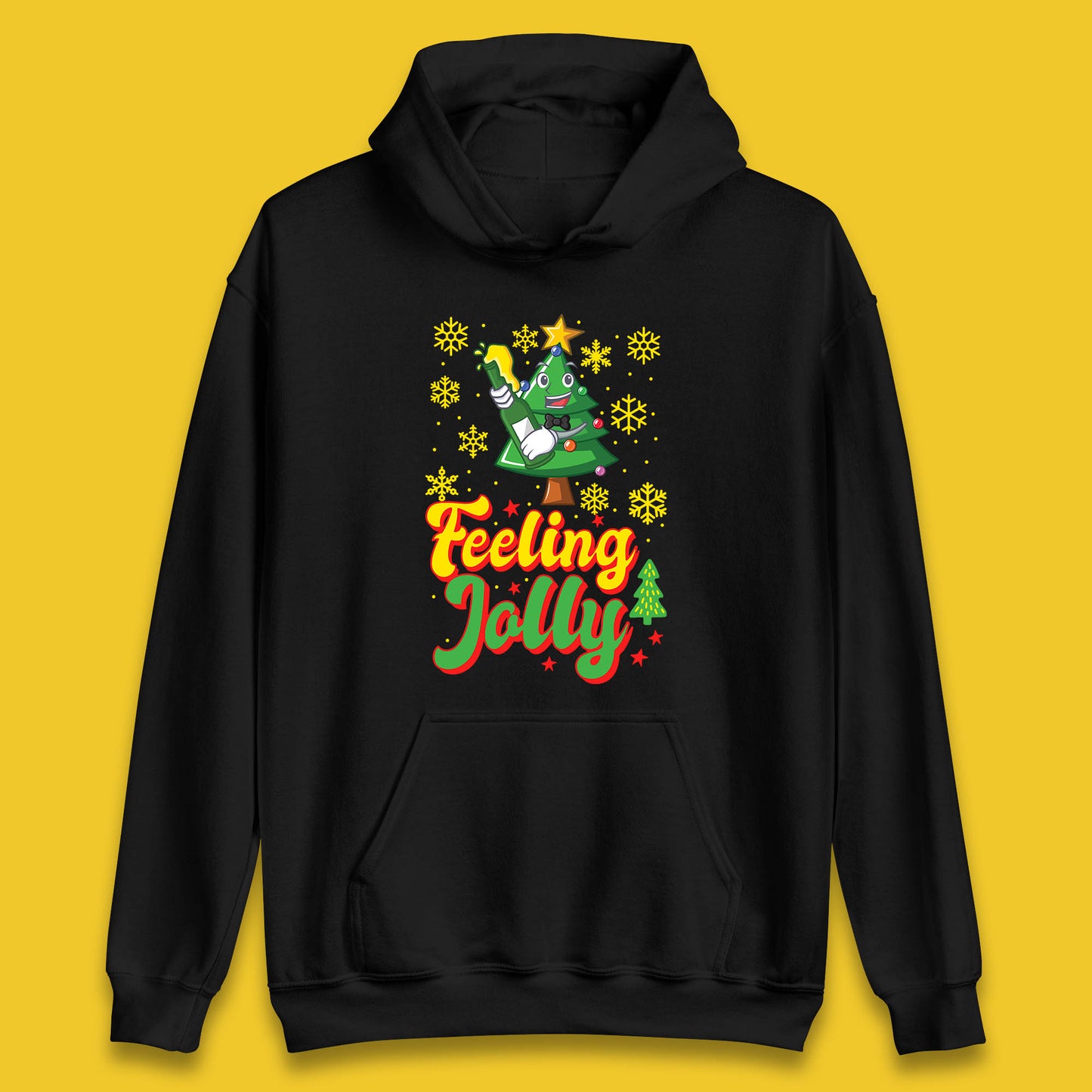 feeling jolly christmas beer hoodie