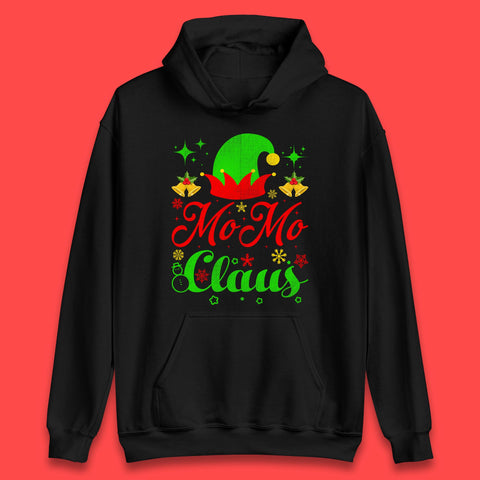 Momo Claus Christmas Pajama Matching Xmas Festive Unisex Hoodie