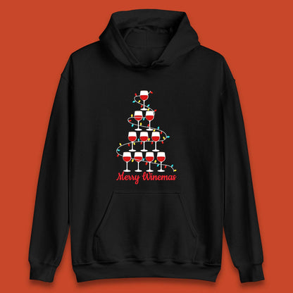 Merry Winemas Christmas Unisex Hoodie