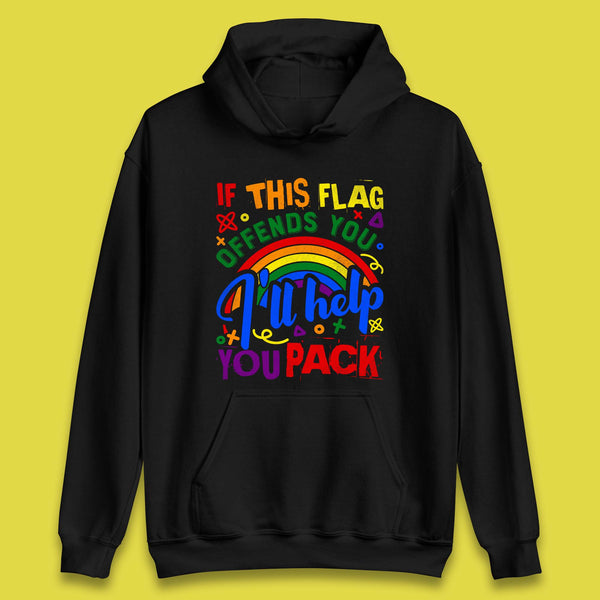 If This Flag Offends You Unisex Hoodie