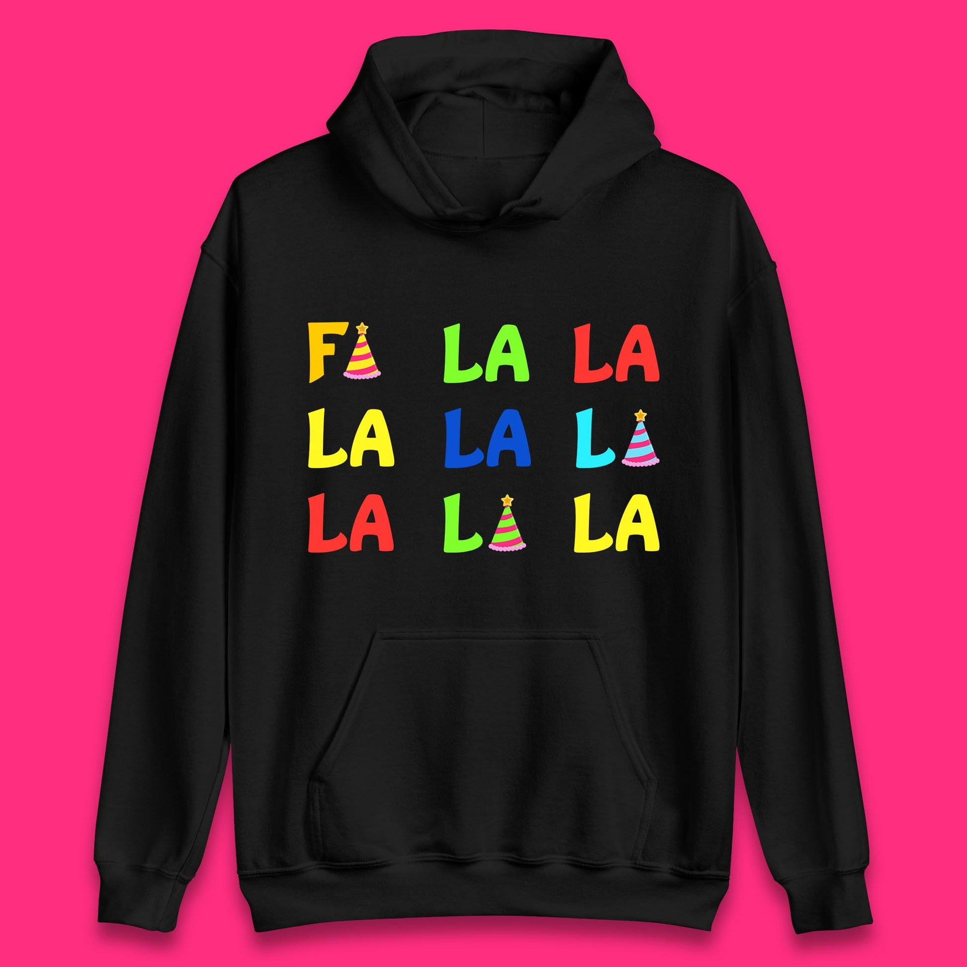 fa la la la christmas song hoodie