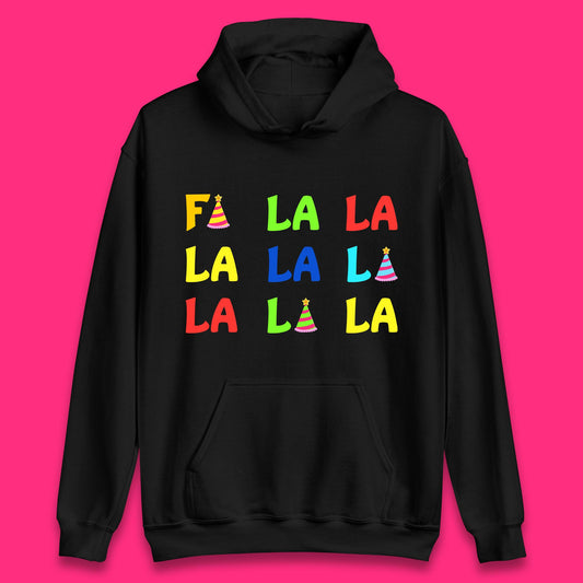 fa la la la christmas song hoodie