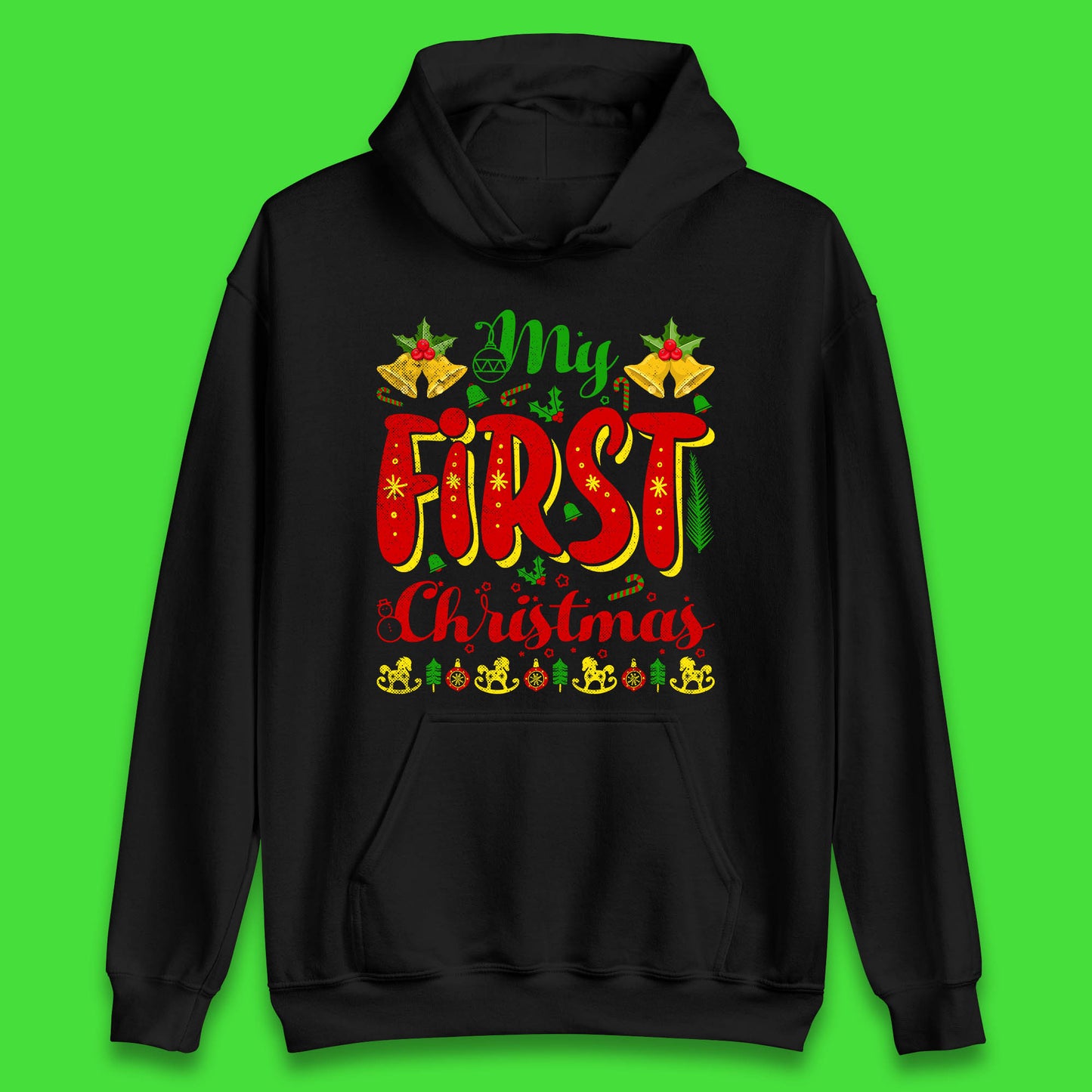 my first christmas hoodie
