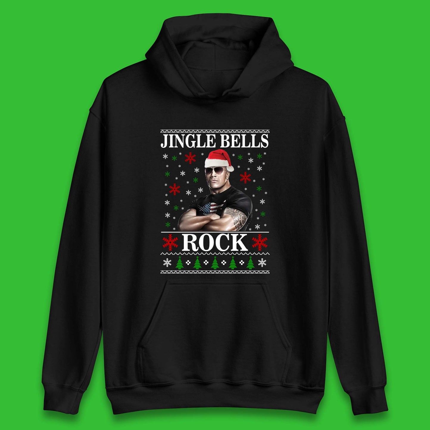 Jingle Bell Rock Christmas Unisex Hoodie