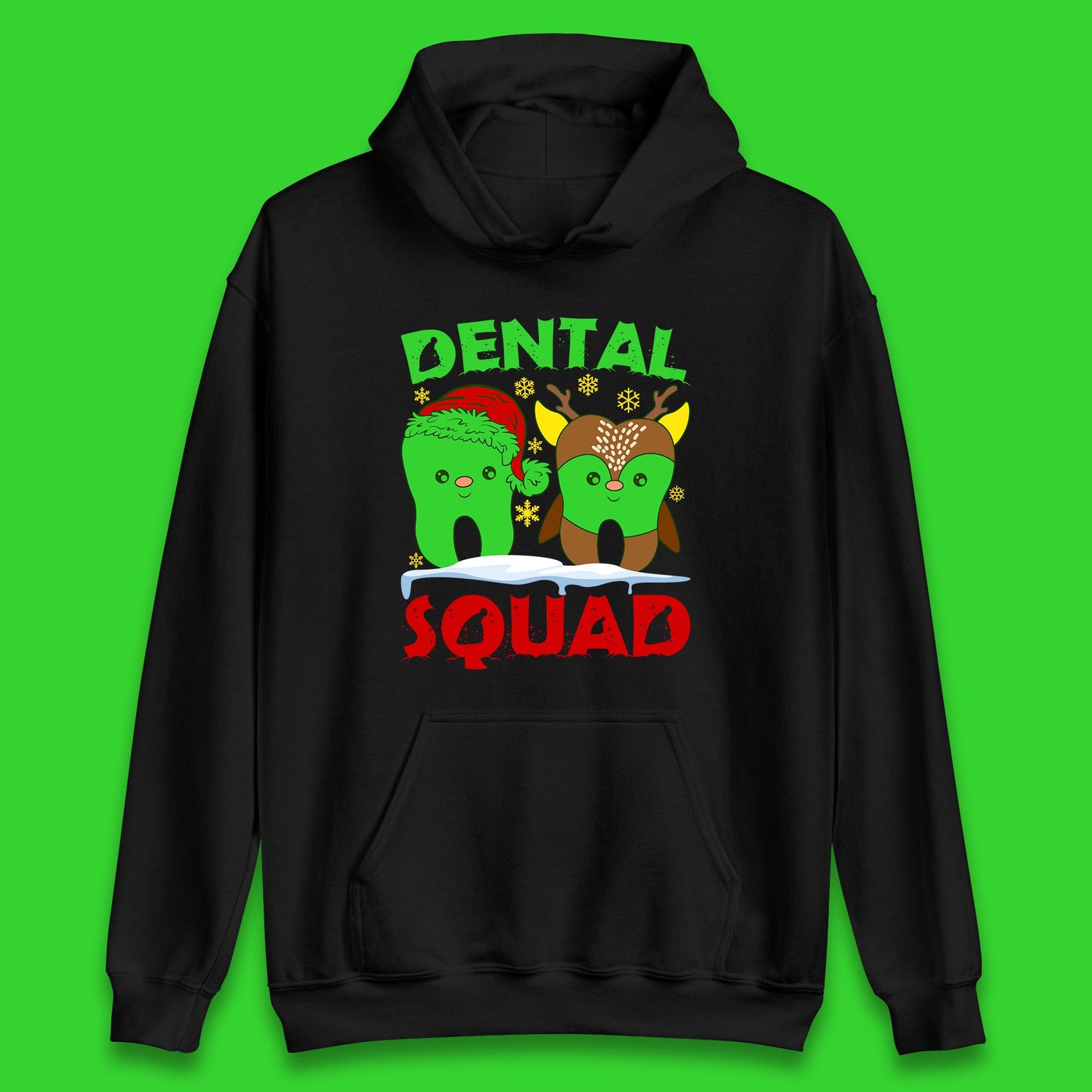 christmas dental squad hoodie