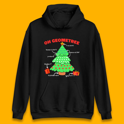 oh geometree christmas tree math geometry hoodie