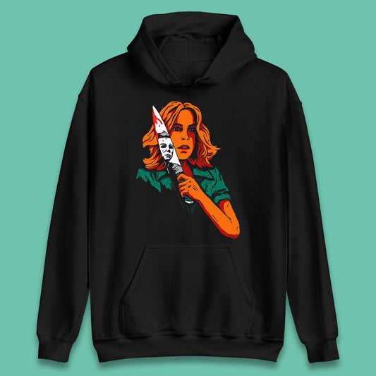 Laurie Halloween Take A Knife Michael Myers Halloween Horror Movie Character Unisex Hoodie