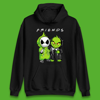 grinch and jack skellington hoodie