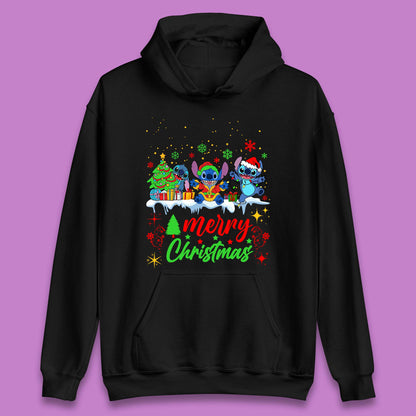 Stitch Squad Christmas Unisex Hoodie