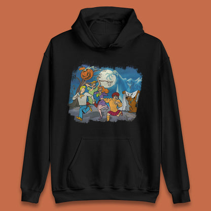 Scooby Doo & Gang Halloween Horror Scary Ghost Haunted Scary Night Unisex Hoodie