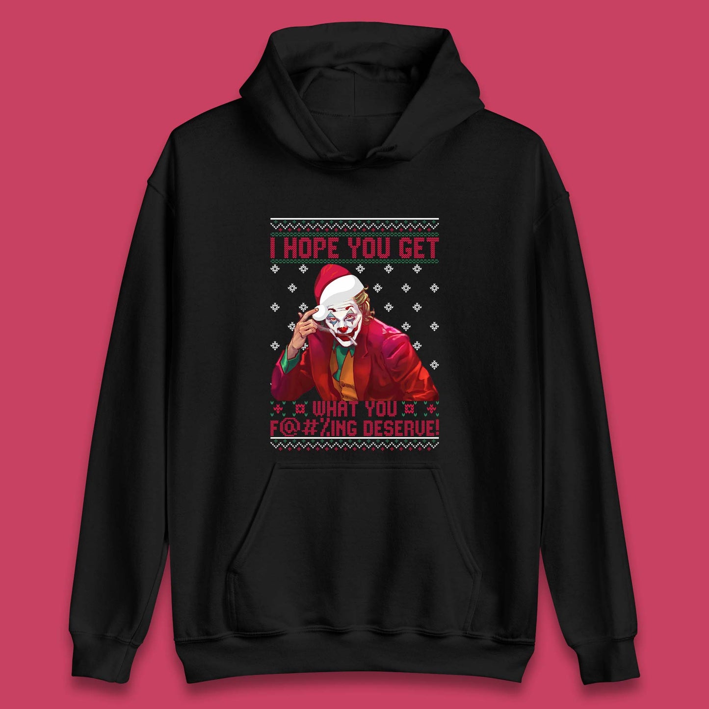 Joker Christmas Unisex Hoodie