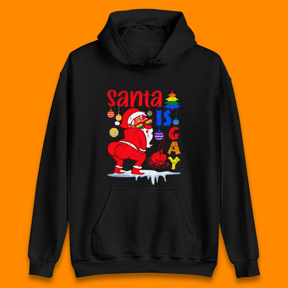 gay pride christmas hoodie