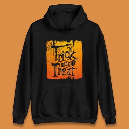 Trick Or Treat Happy Halloween Spooky Season Halloween Vibes Unisex Hoodie
