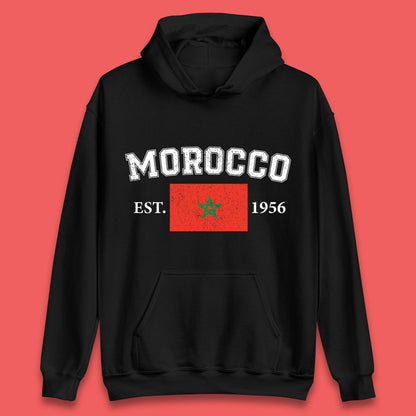Morocco Est 1956 Unisex Hoodie