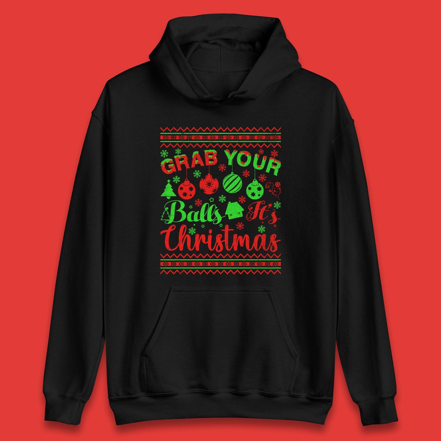 christmas ornament hoodie