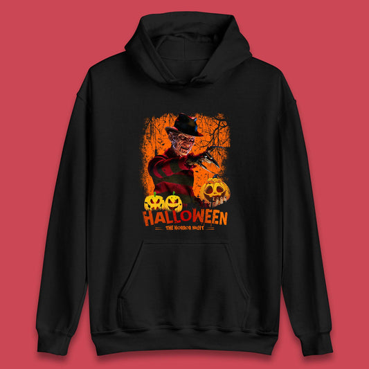 Halloween The Horror Night Freddy Krueger Horror Movie Character Serial Killer Unisex Hoodie