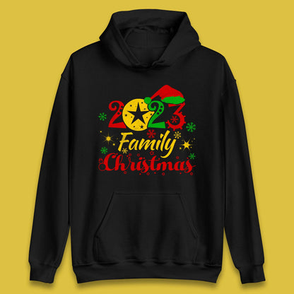 Family Christmas 2023 Christmas Matching Family Costume Xmas Unisex Hoodie