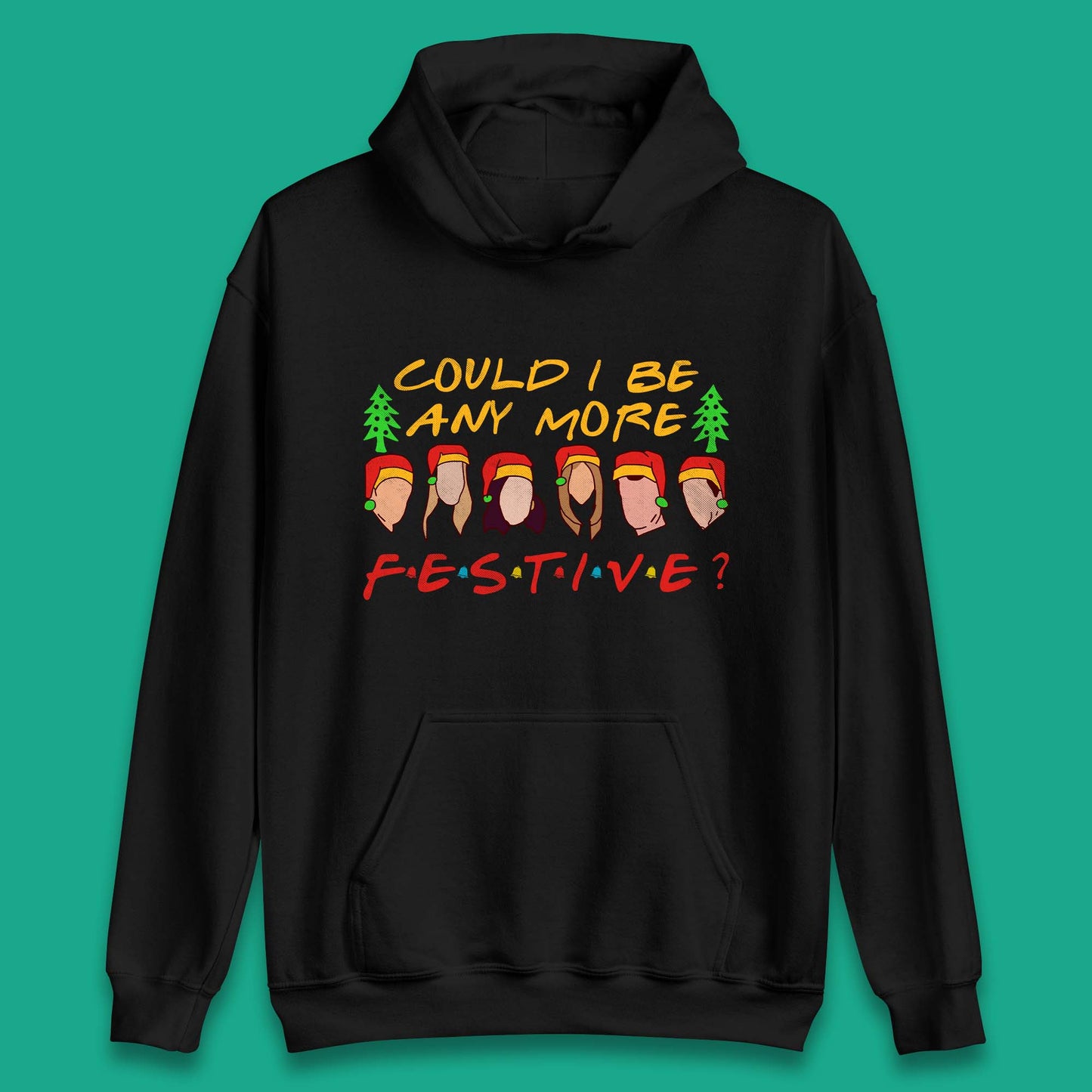Friends Inspired Christmas Unisex Hoodie