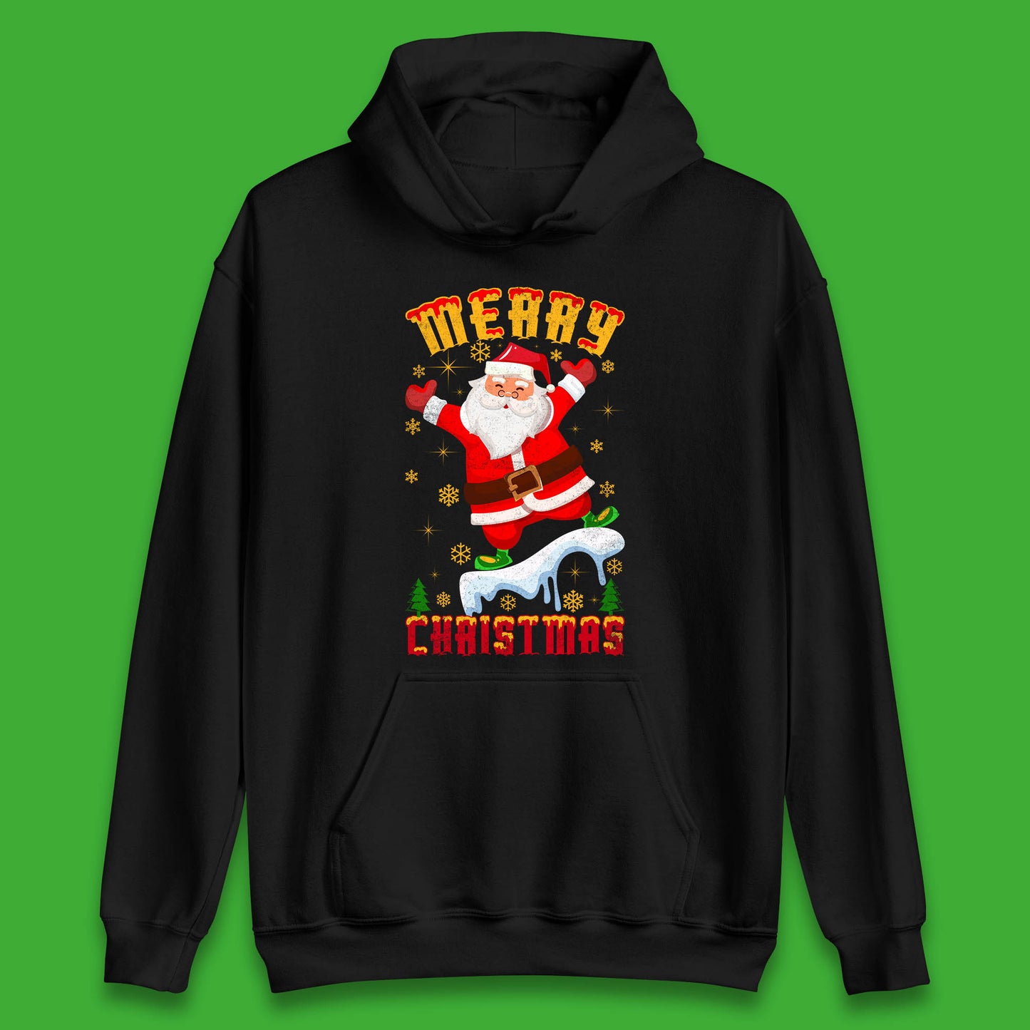 merry christmas santa claus hoodie
