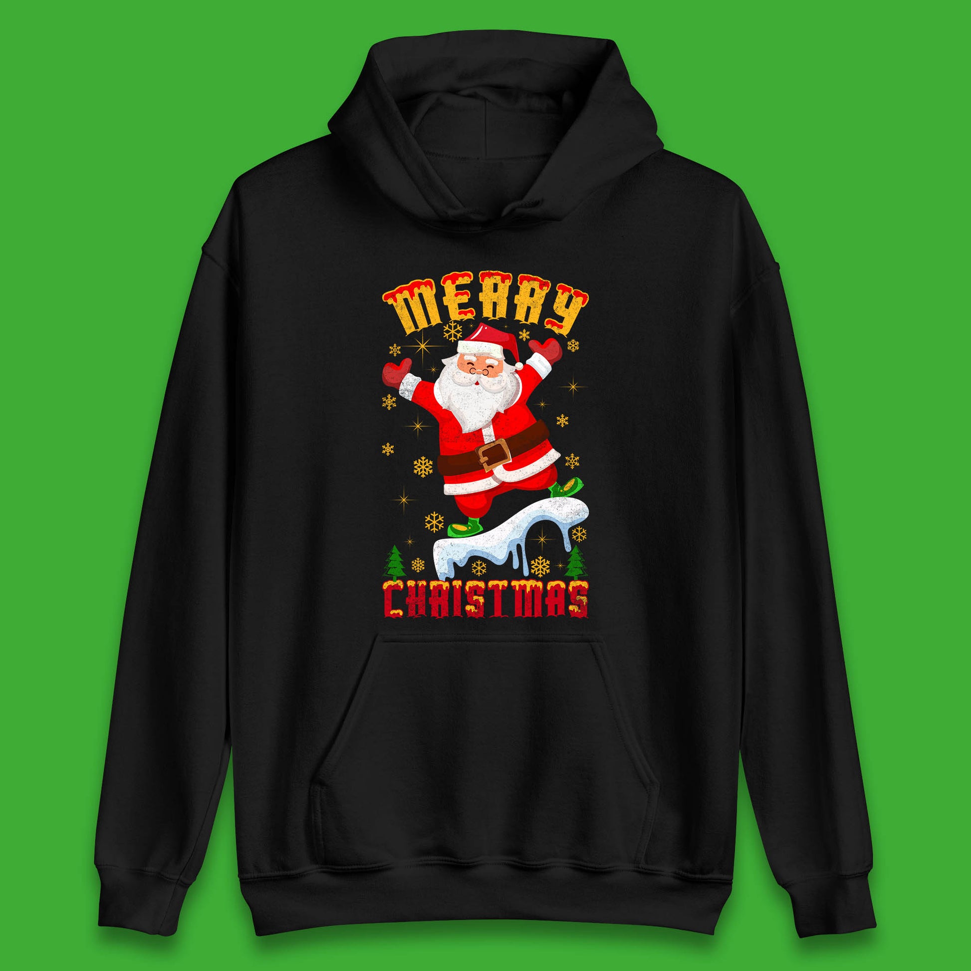 merry christmas santa claus hoodie