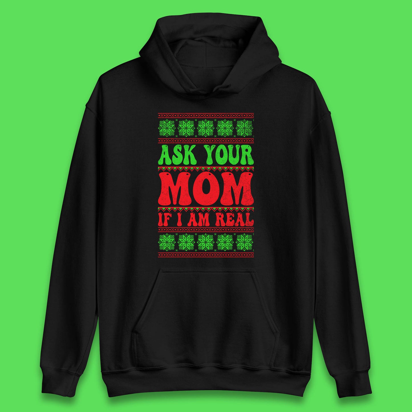christmas santa festive hoodie