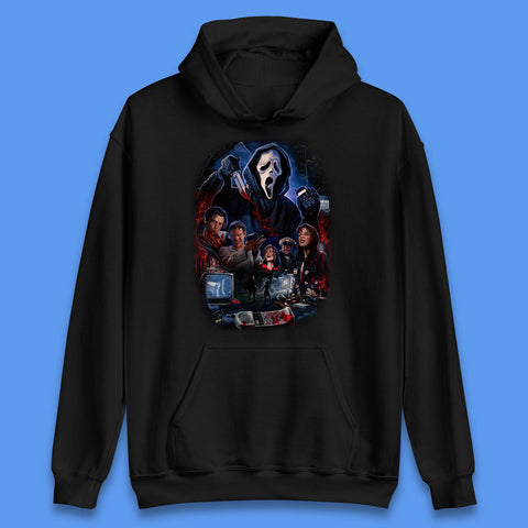 The Scream Movie Poster Ghostface Halloween Ghost Face Scream Horror Movie Character Unisex Hoodie