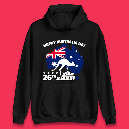 Happy Australia Day 26th January Unisex Hoodie