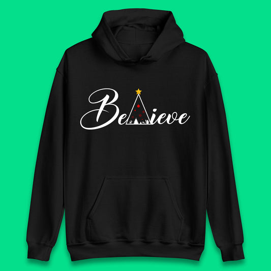 believe christmas hoodie