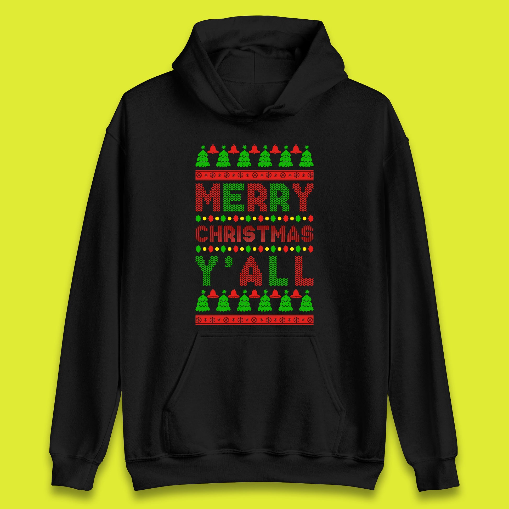 merry christmas y all hoodie