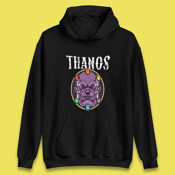 Thanos Avengers Infinity Stones Thanos Comic Book Supervillain Fictional Characters Infinity Gauntlet Marvel Villian Unisex Hoodie