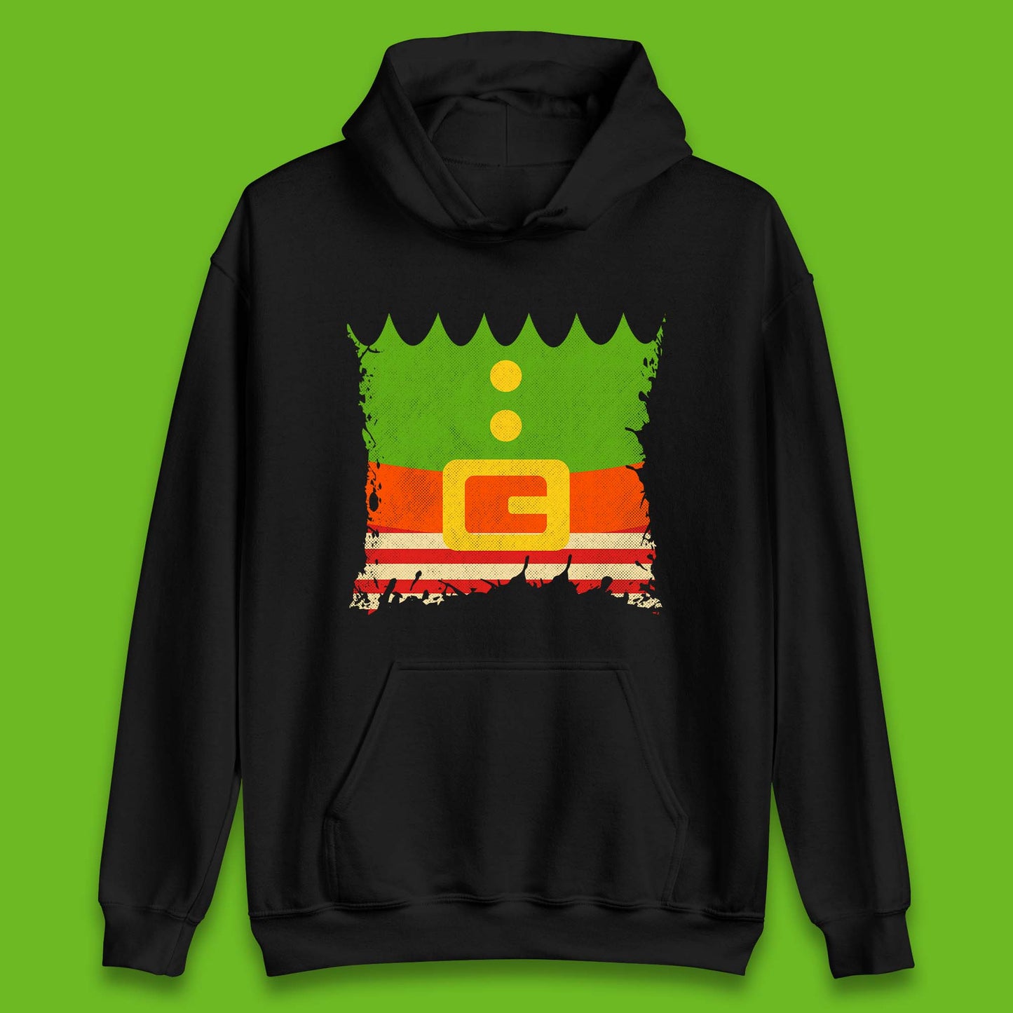 christmas santa claus dress hoodie