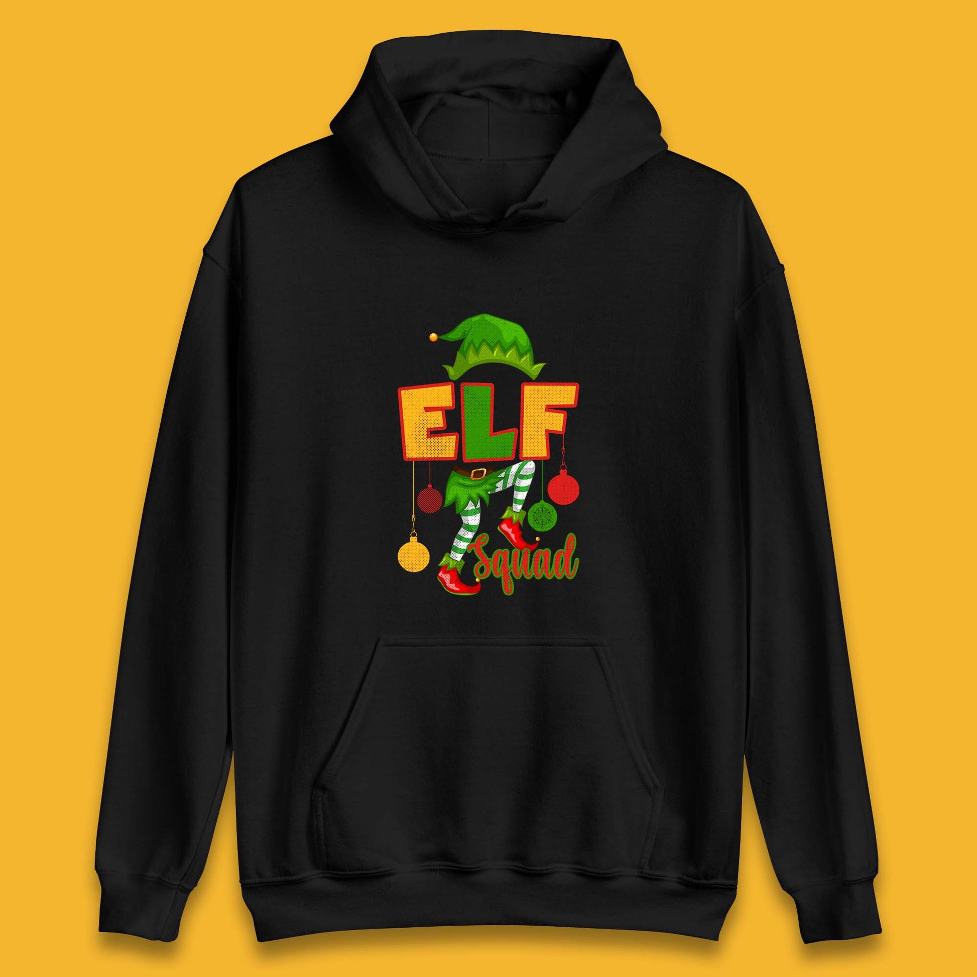 elf squad christmas hoodie