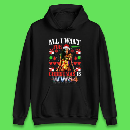 Wonder Woman 1984 Christmas Unisex Hoodie