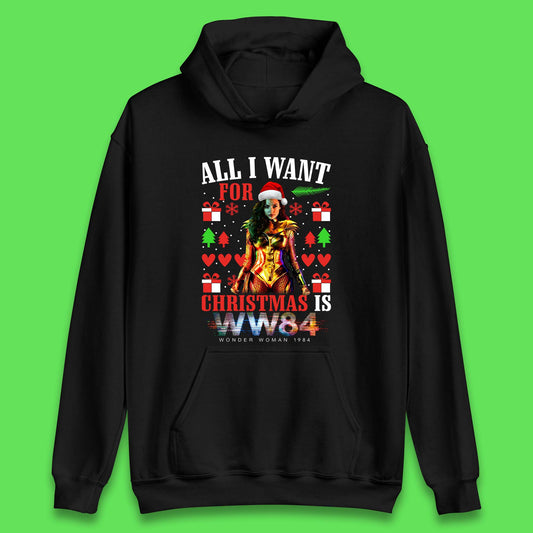 Wonder Woman 1984 Christmas Unisex Hoodie