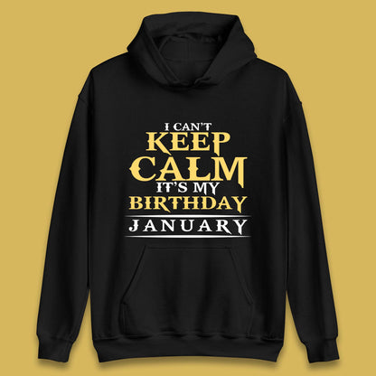 January Birth Party Unisex Hoodie