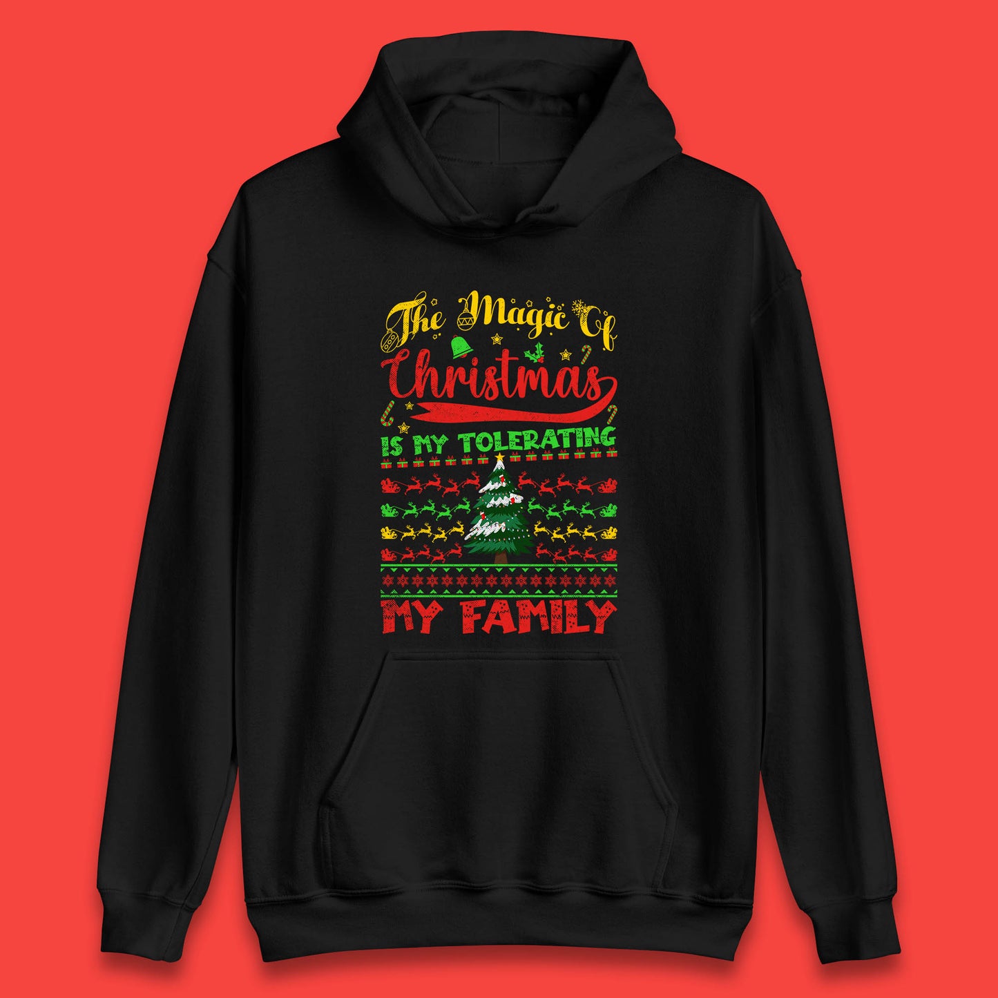 christmas quote hoodie