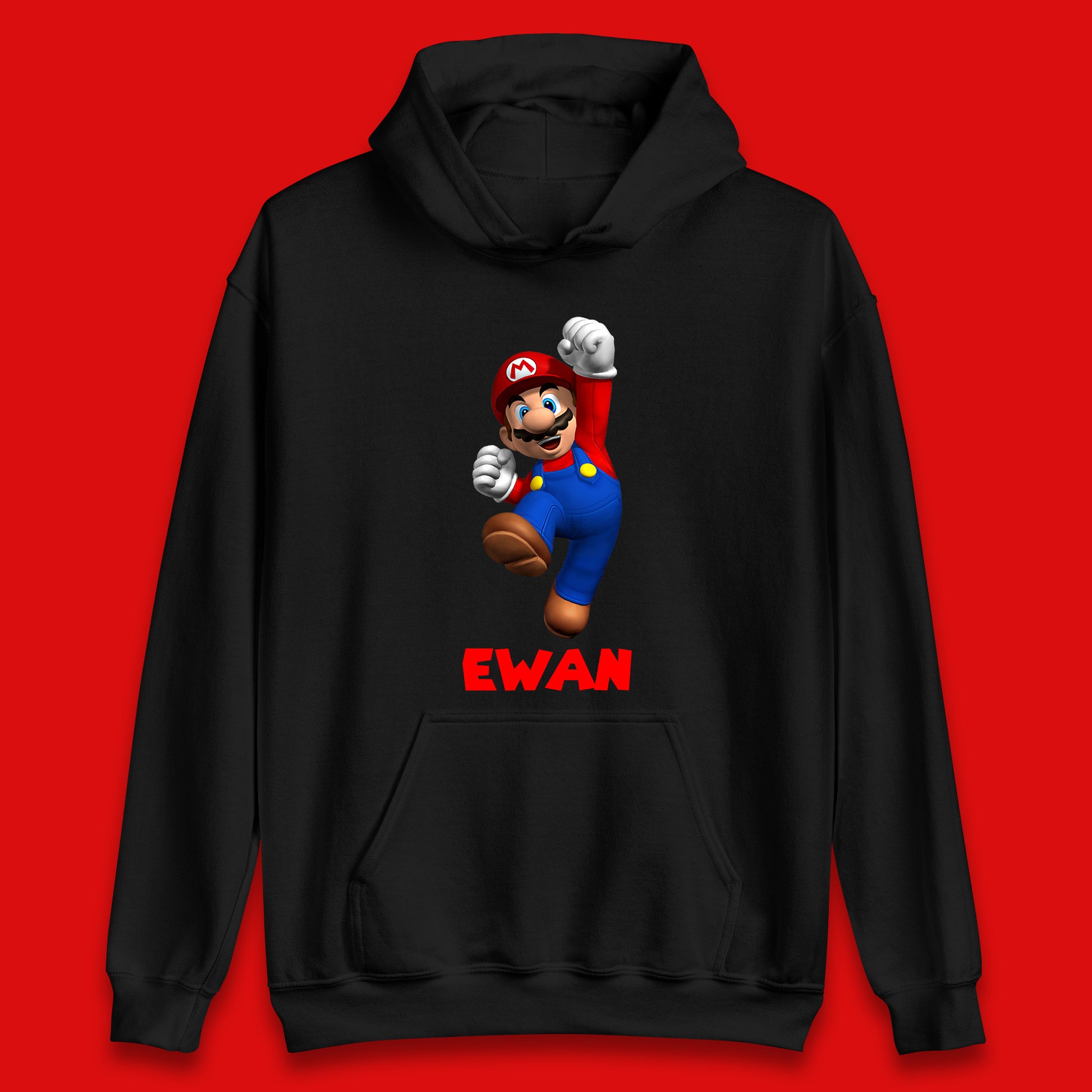 Custom Super Mario Hoodie UK