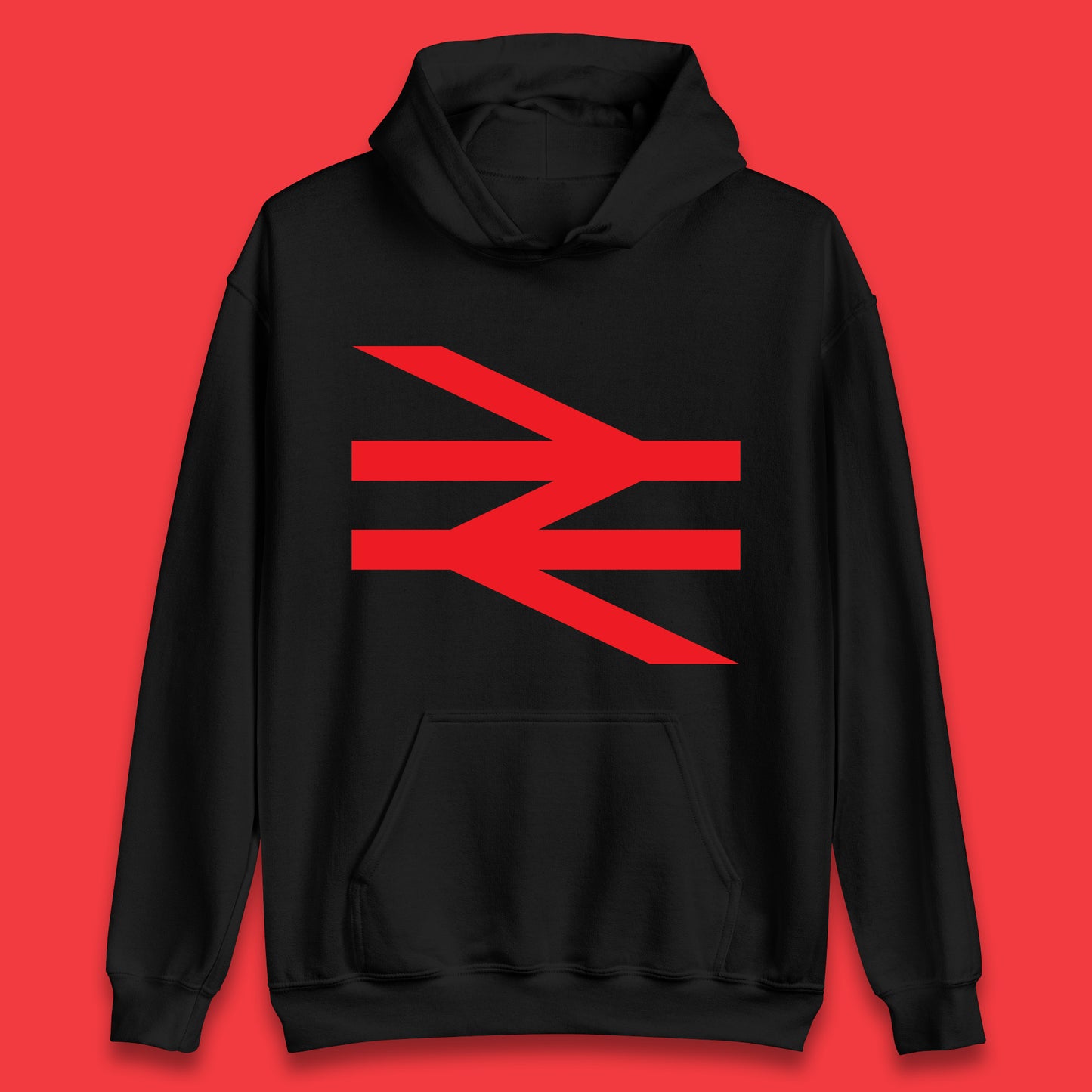 British Rail Union Jack Logo Trains Trainspotter Train Nationalisation Britain Uk Labour Politics Unisex Hoodie
