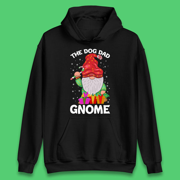 The Dog Dad Gnome Christmas Gnome Pajama Xmas Holiday Festive Unisex Hoodie