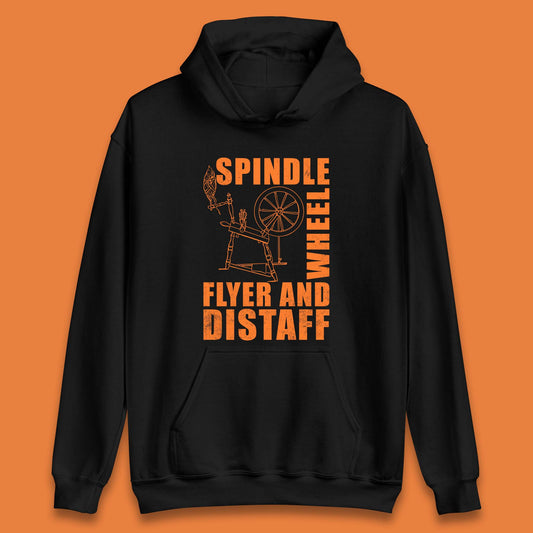Spindle Wheel Unisex Hoodie